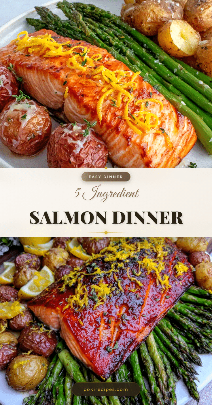 5 ingredient salmon dinner recipe