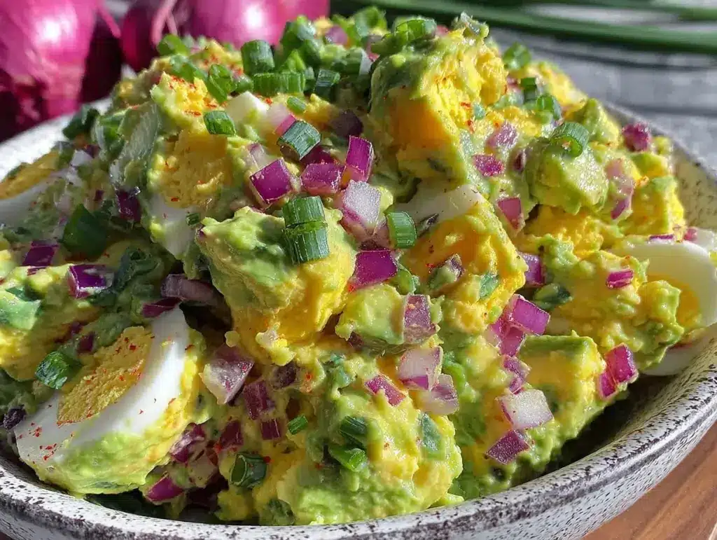 avocado egg salad no mayo - featured image