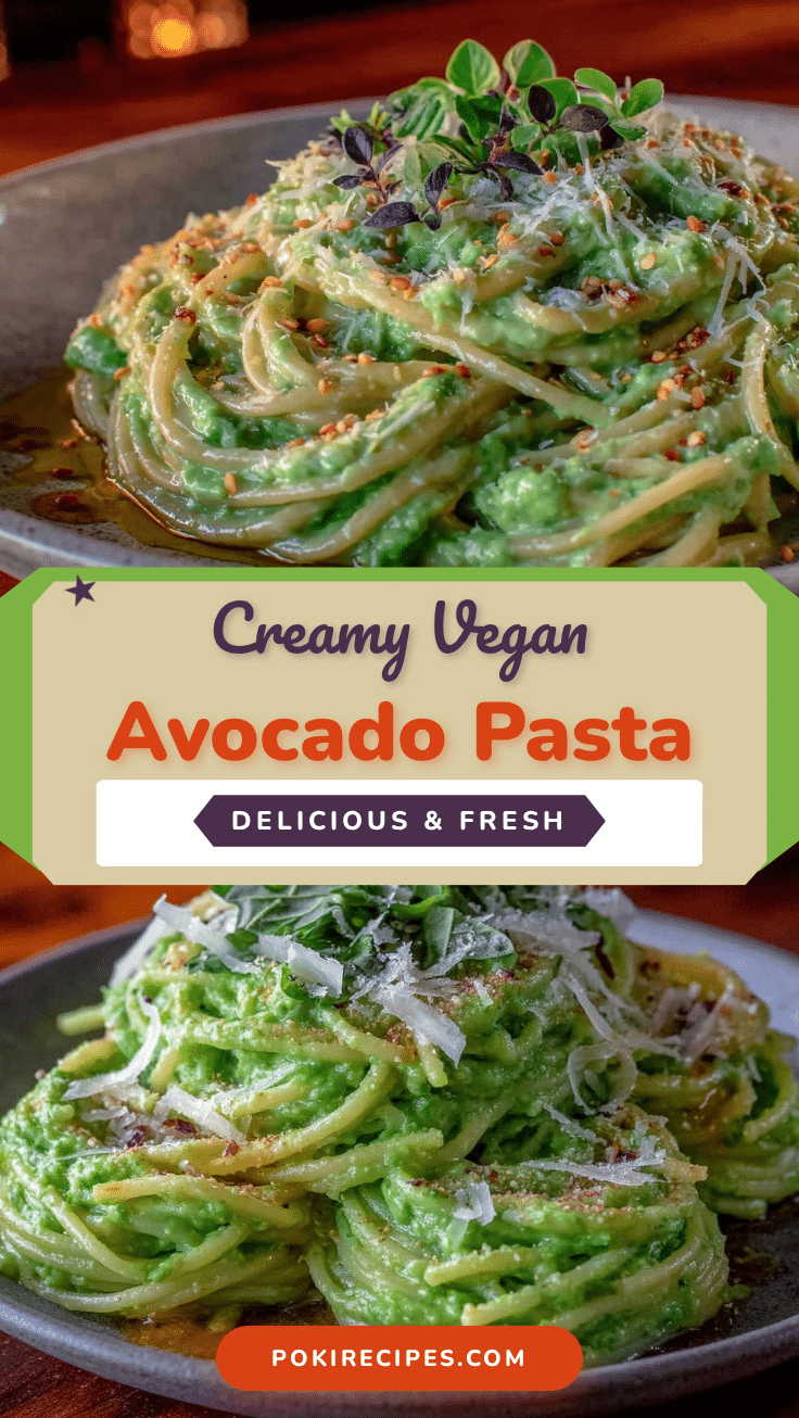 avocado pasta sauce creamy recipe recipe