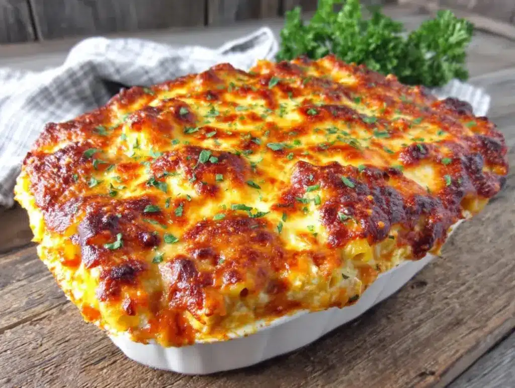 baked ziti with ricotta - featured image