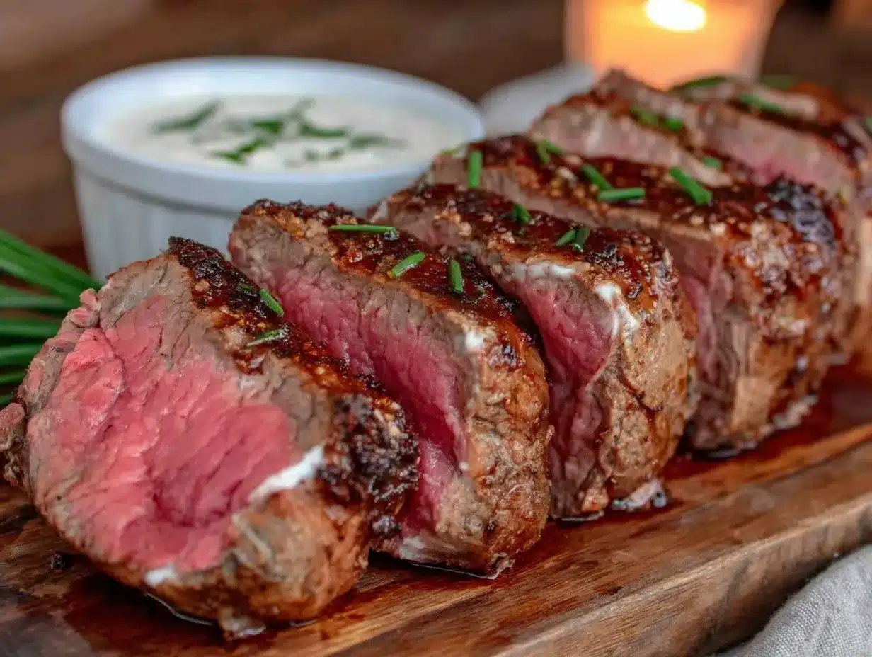 beef tenderloin with horseradish preparation steps