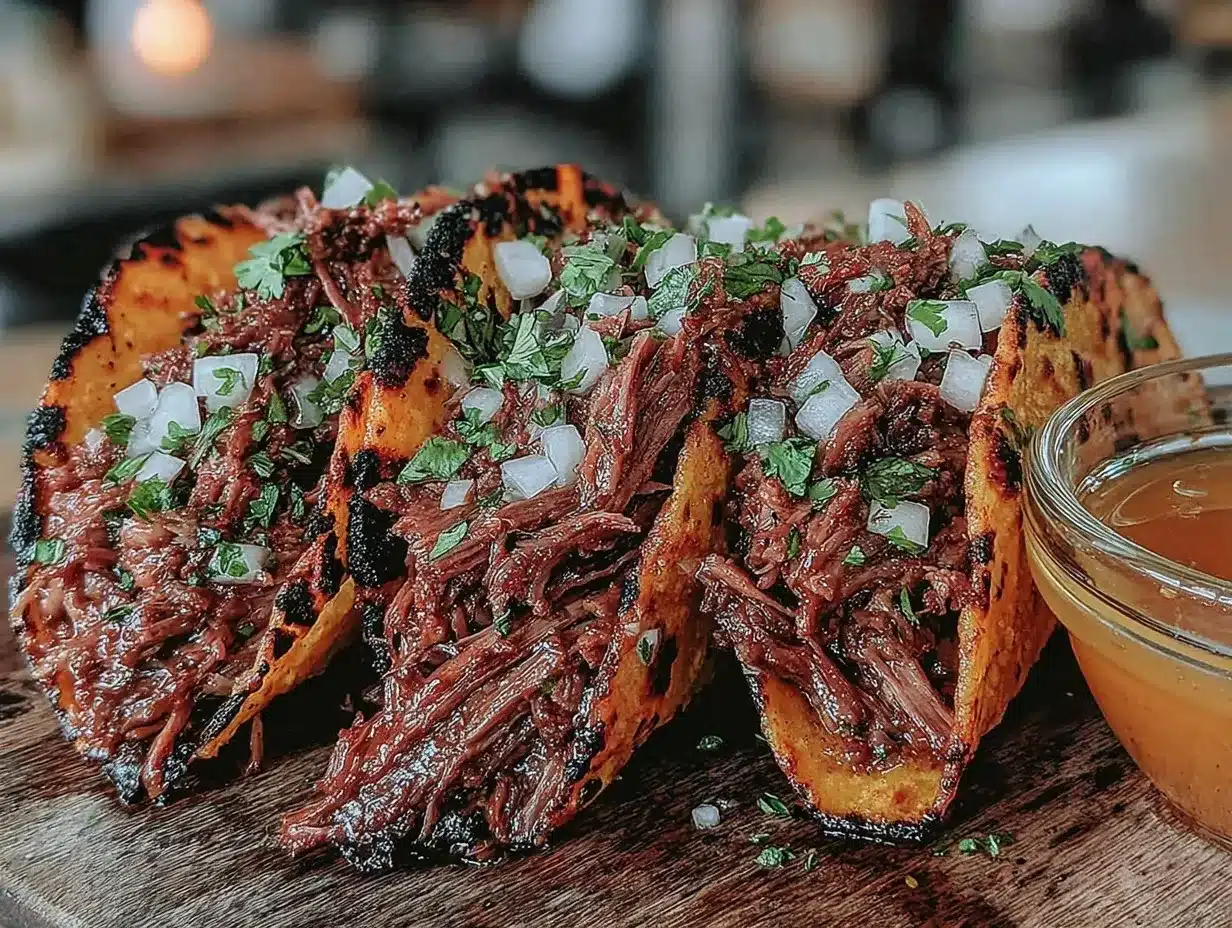 birria tacos with consomme preparation steps