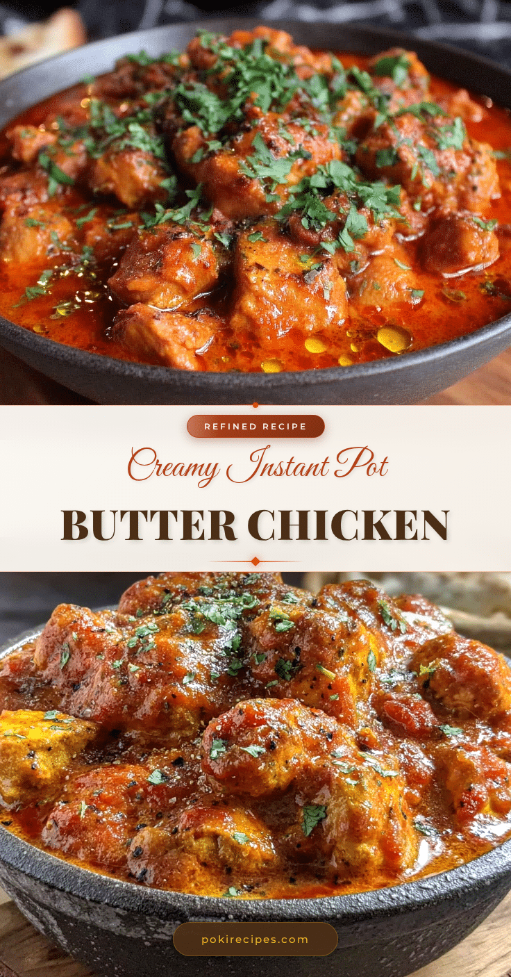 butter chicken in instant pot recipe