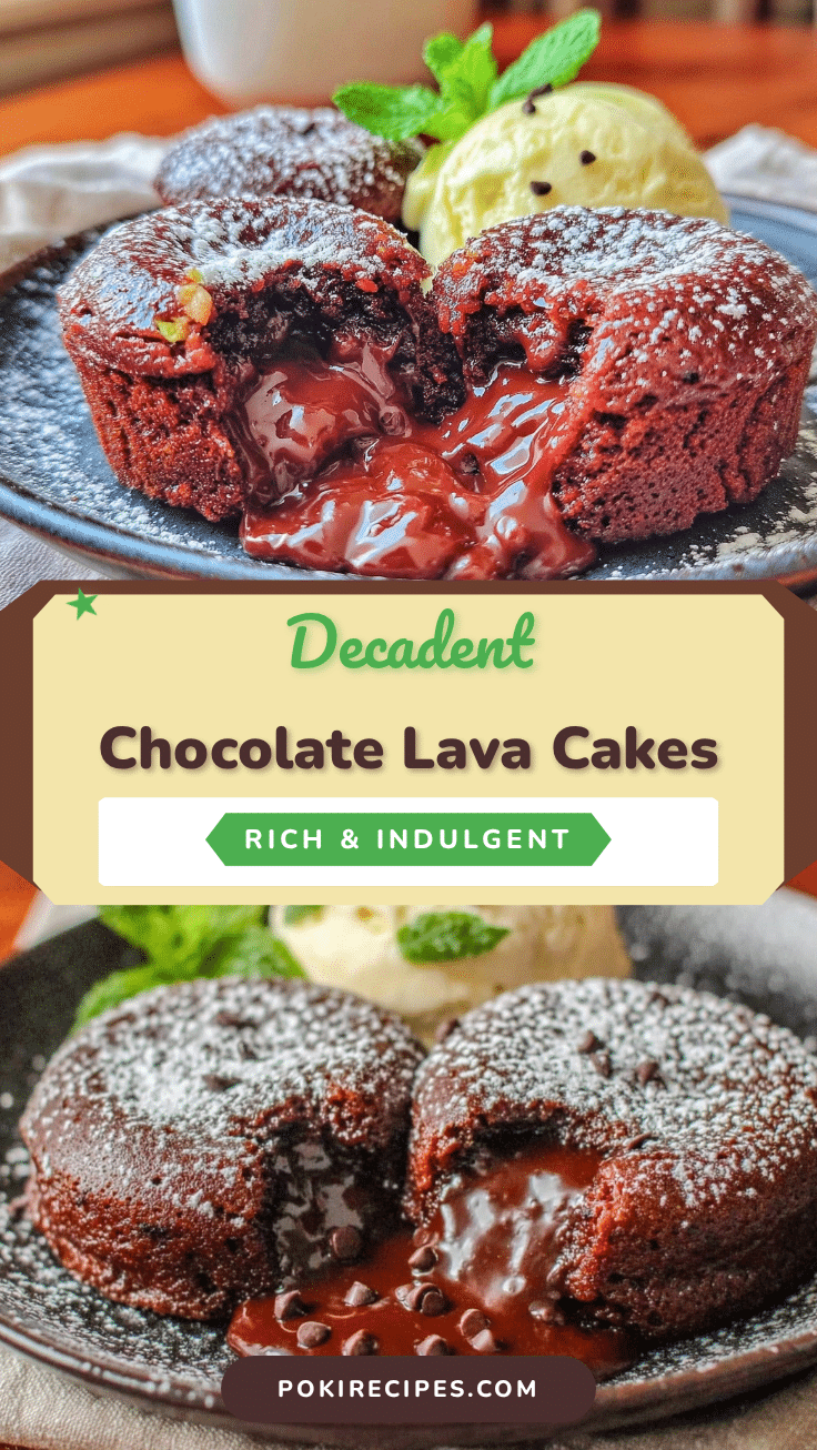 chocolate lava cakes for two recipe