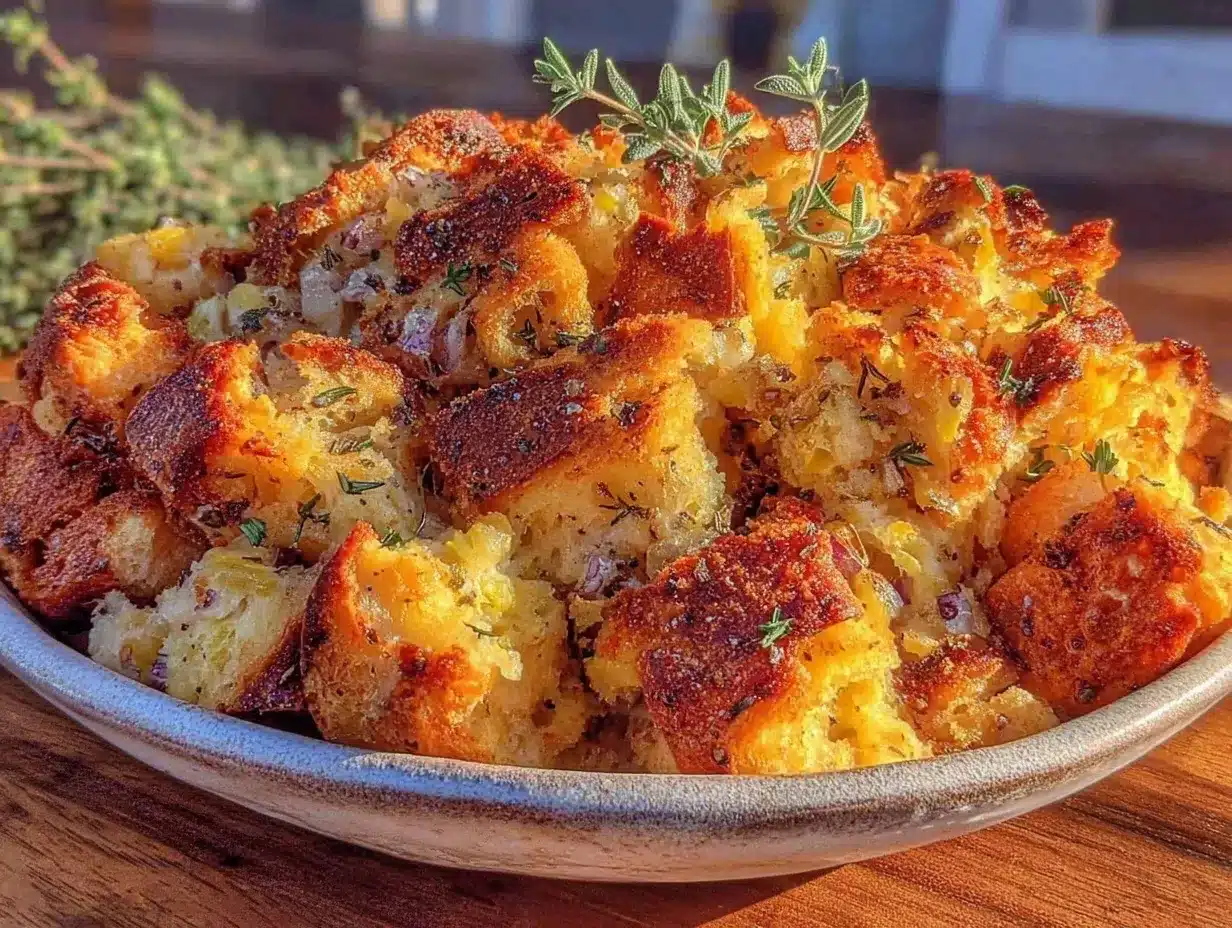 classic stuffing recipe from scratch preparation steps