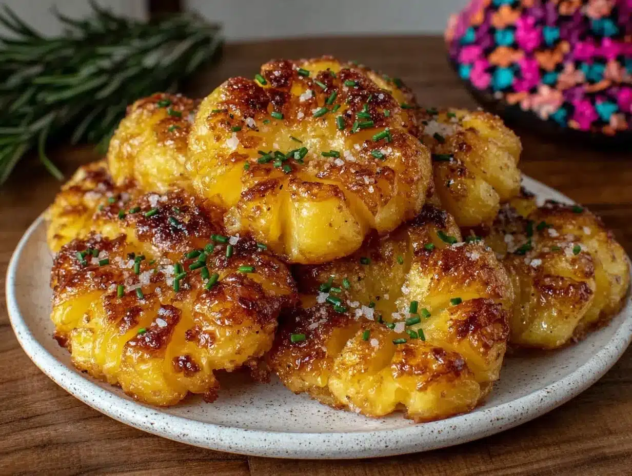 crispy smashed potatoes recipe preparation steps