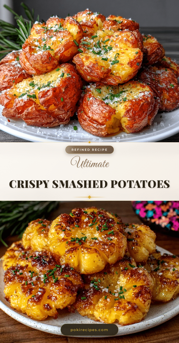 crispy smashed potatoes recipe recipe