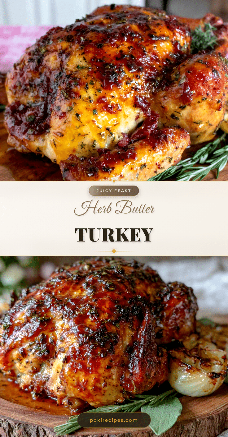 herb butter roasted turkey recipe
