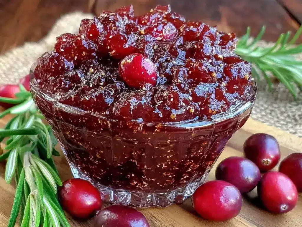 homemade cranberry sauce recipe - featured image