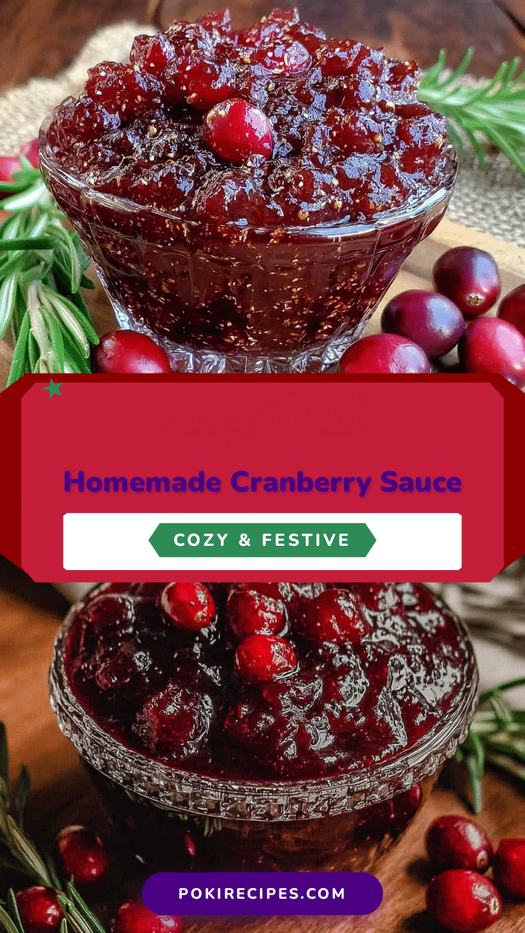 homemade cranberry sauce recipe recipe