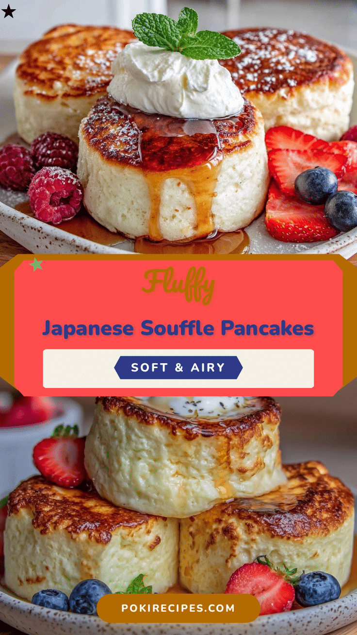 Japanese souffle pancakes recipe