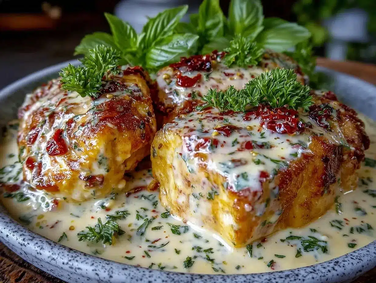marry me chicken creamy recipe preparation steps