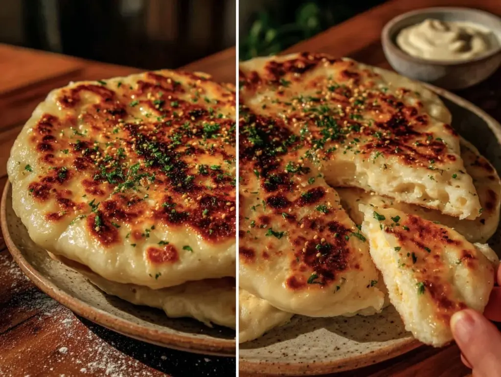 naan bread without yeast - featured image