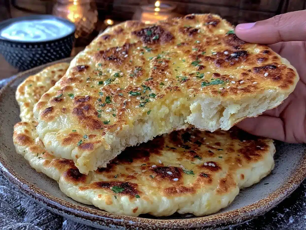 naan bread without yeast preparation steps