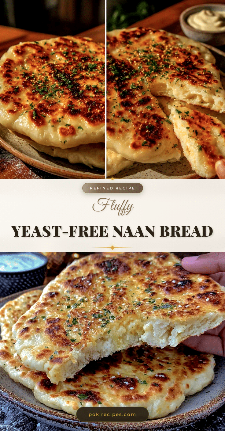 naan bread without yeast recipe