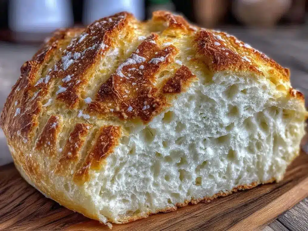 no knead bread crusty recipe - featured image