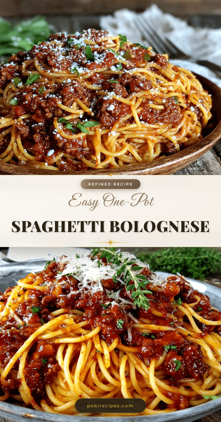 one-pot spaghetti bolognese recipe