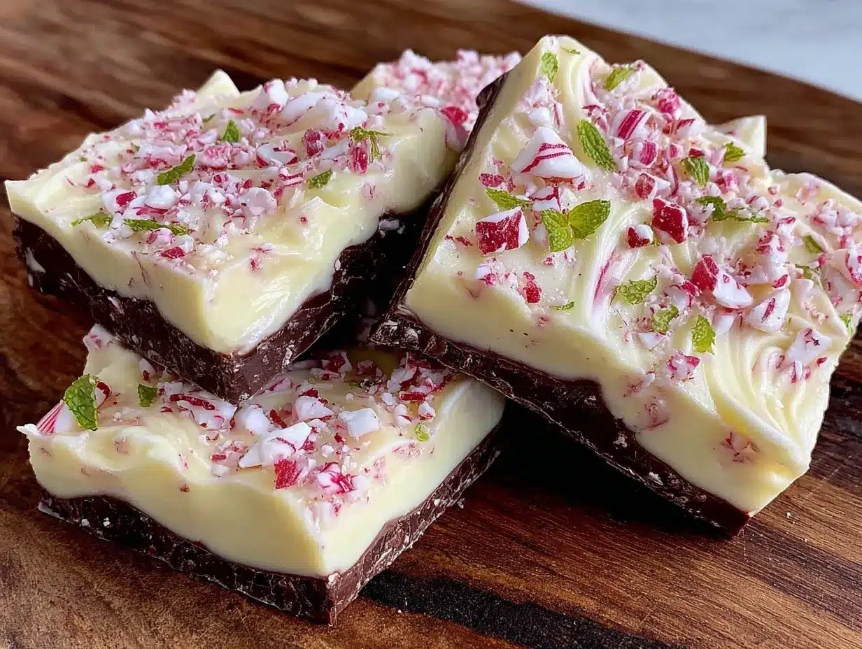 peppermint bark easy recipe preparation steps