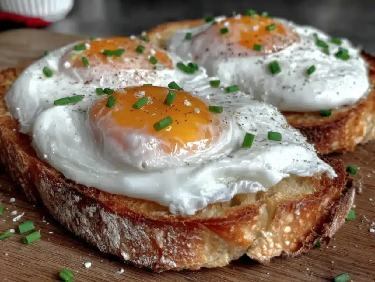 perfect poached eggs recipe preparation steps