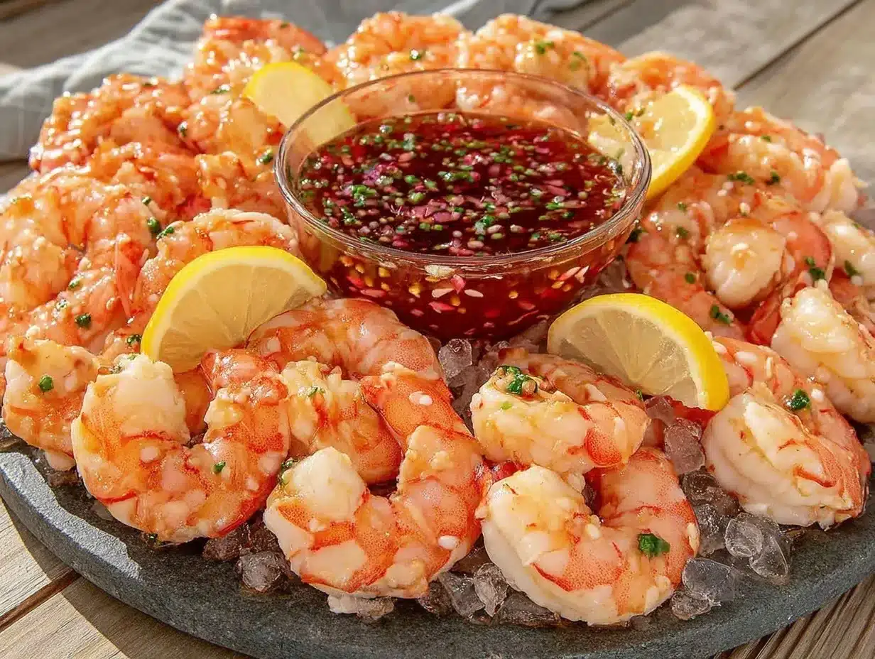 shrimp cocktail platter preparation steps