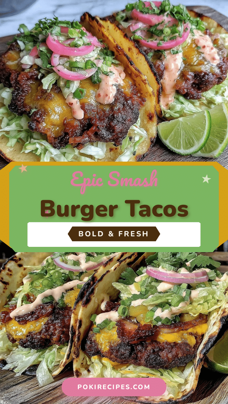 smash burger tacos recipe