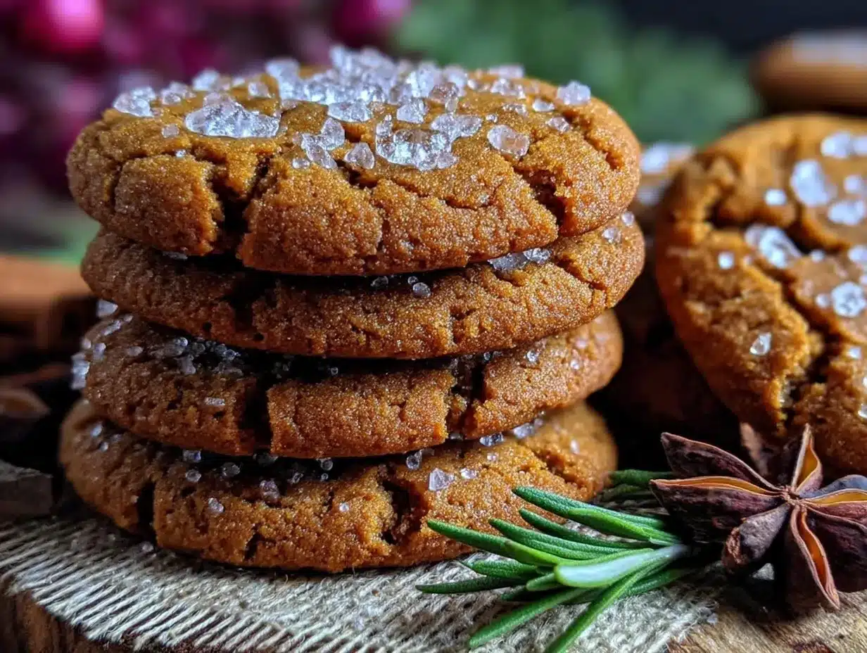 soft gingerbread cookies preparation steps