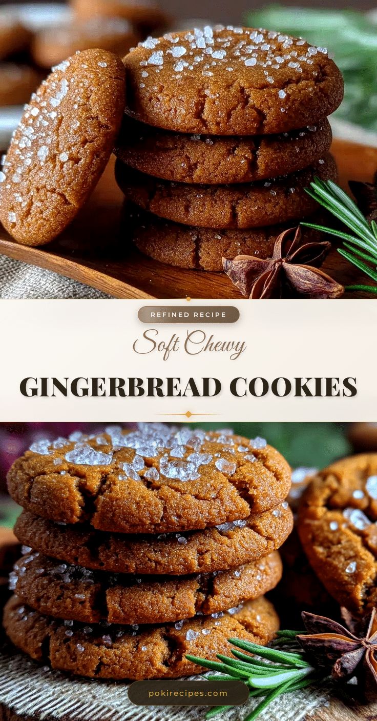 soft gingerbread cookies recipe