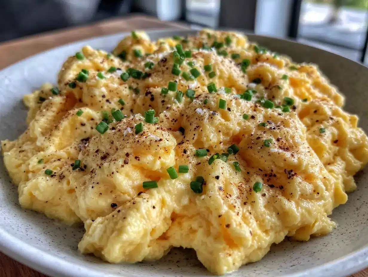 Soft Scrambled Eggs Gordon Ramsay Recipe preparation steps