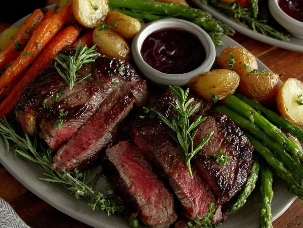 steak dinner for two easy recipe - featured image