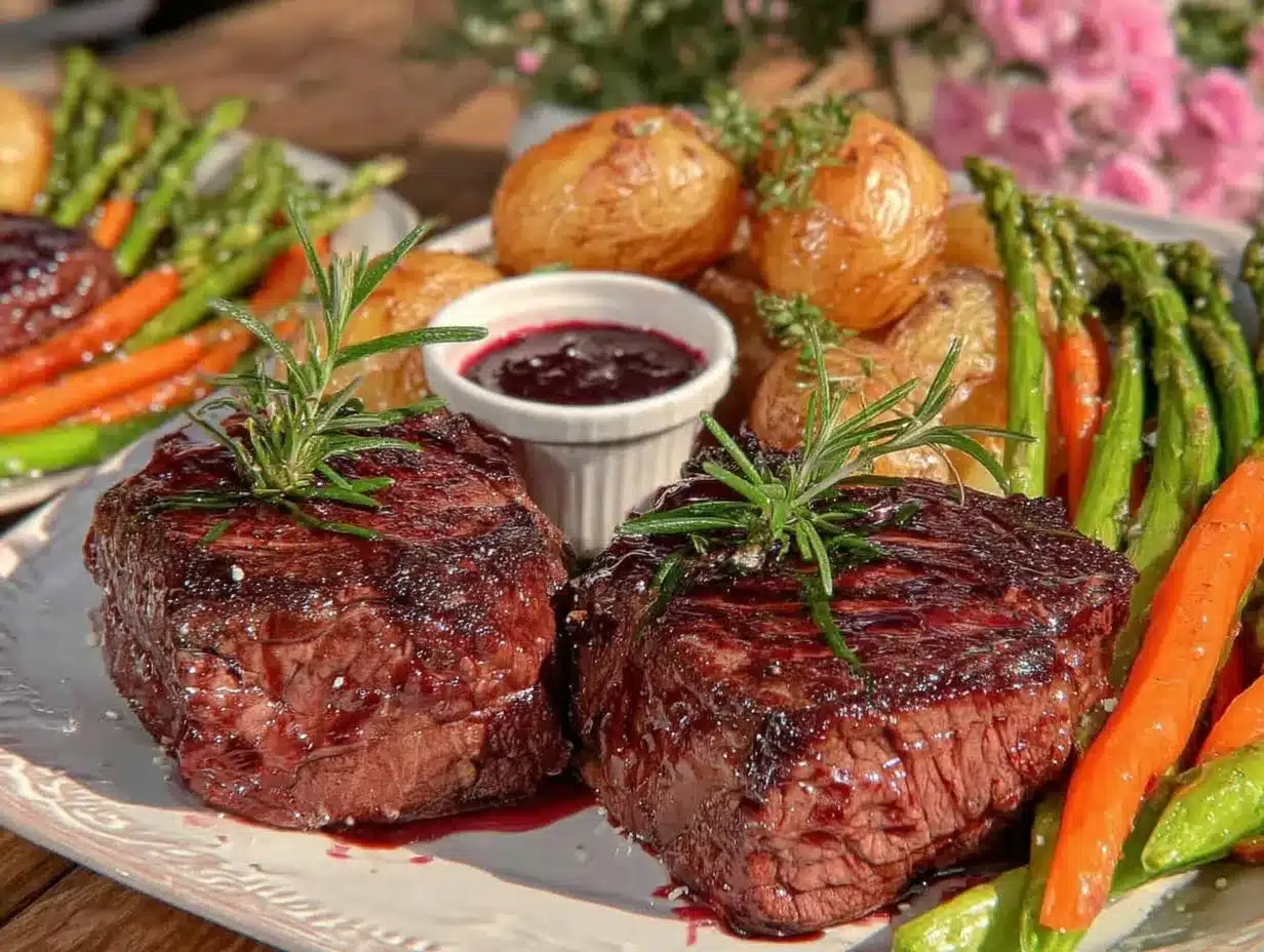 steak dinner for two easy recipe preparation steps