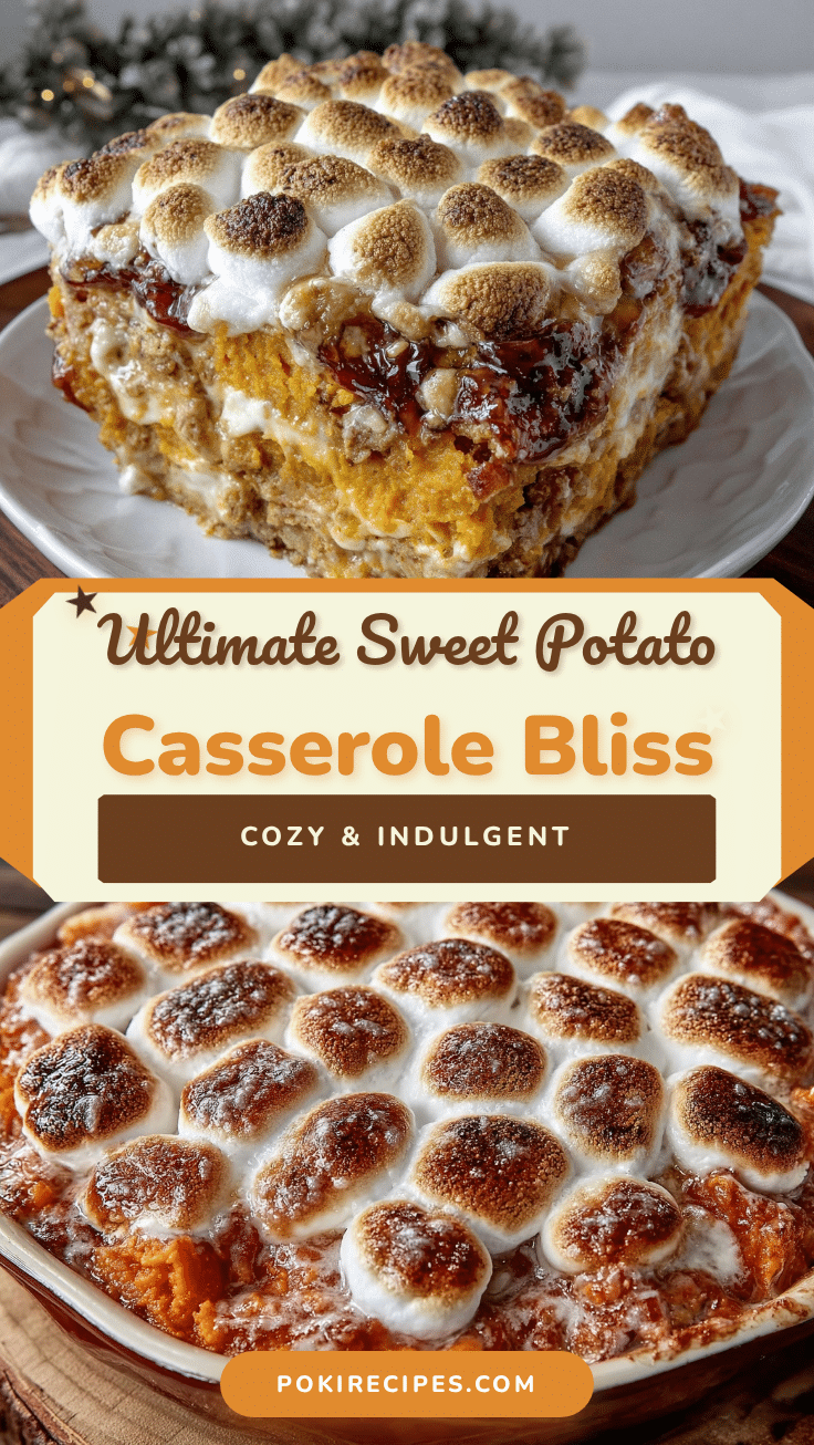 sweet potato casserole with marshmallows recipe