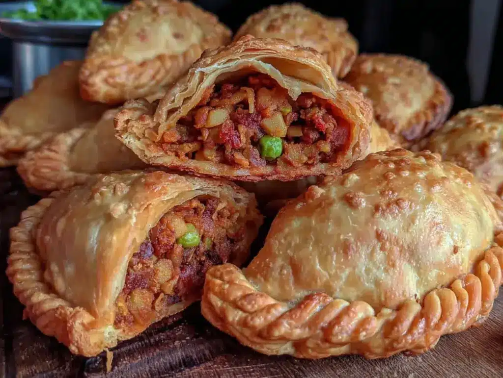 vegetable samosas baked not fried - featured image
