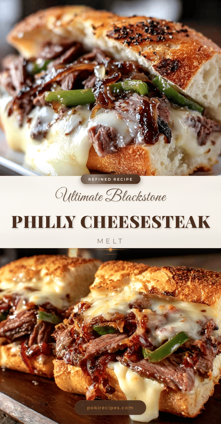 Blackstone Griddle Philly Cheesesteak recipe