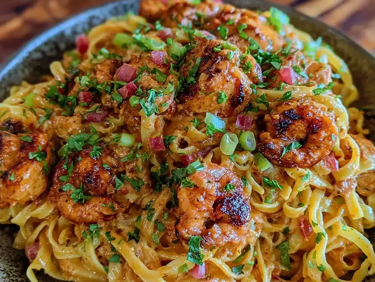 creamy cajun chicken pasta preparation steps