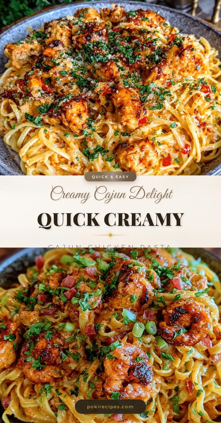 creamy cajun chicken pasta recipe