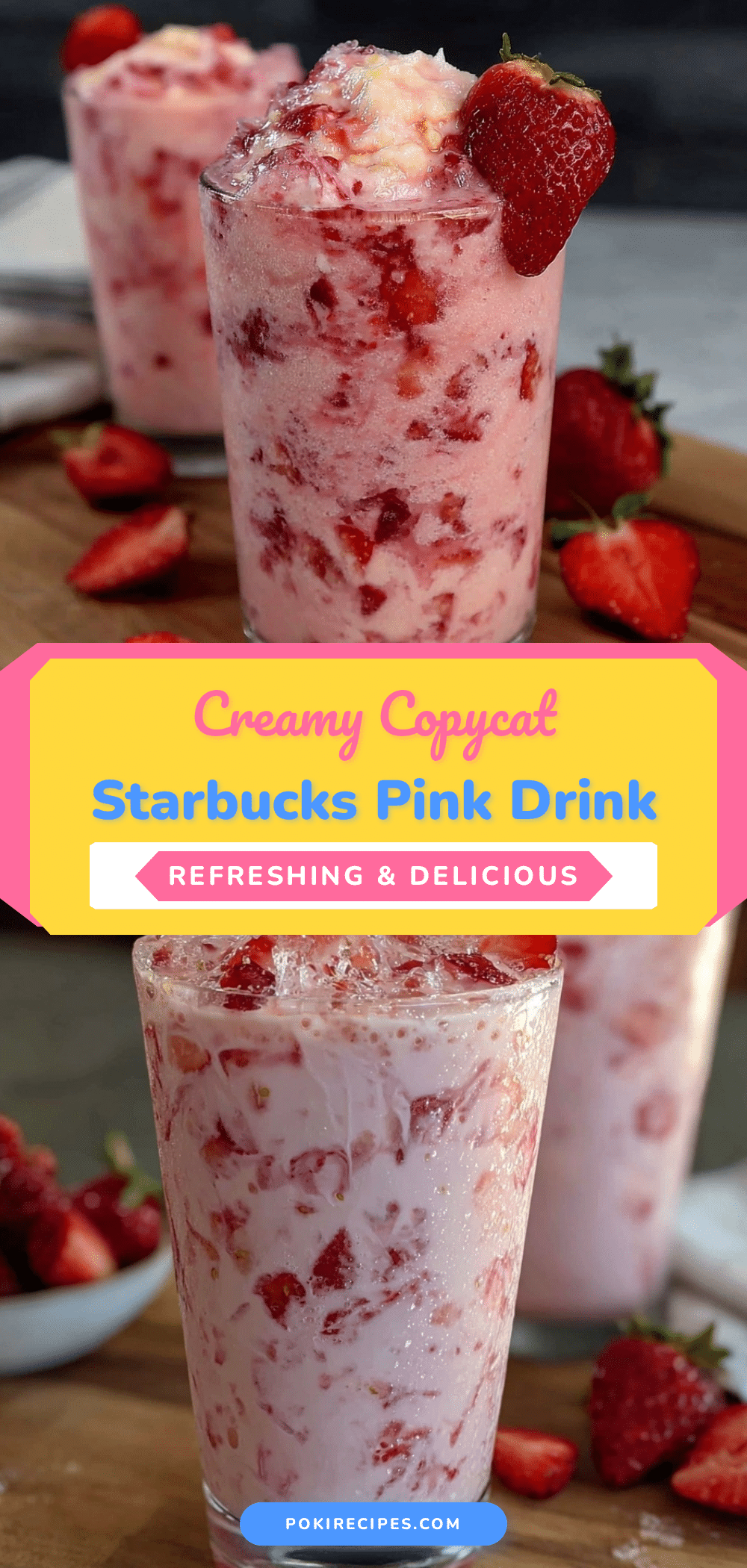 creamy copycat starbucks pink drink recipe recipe