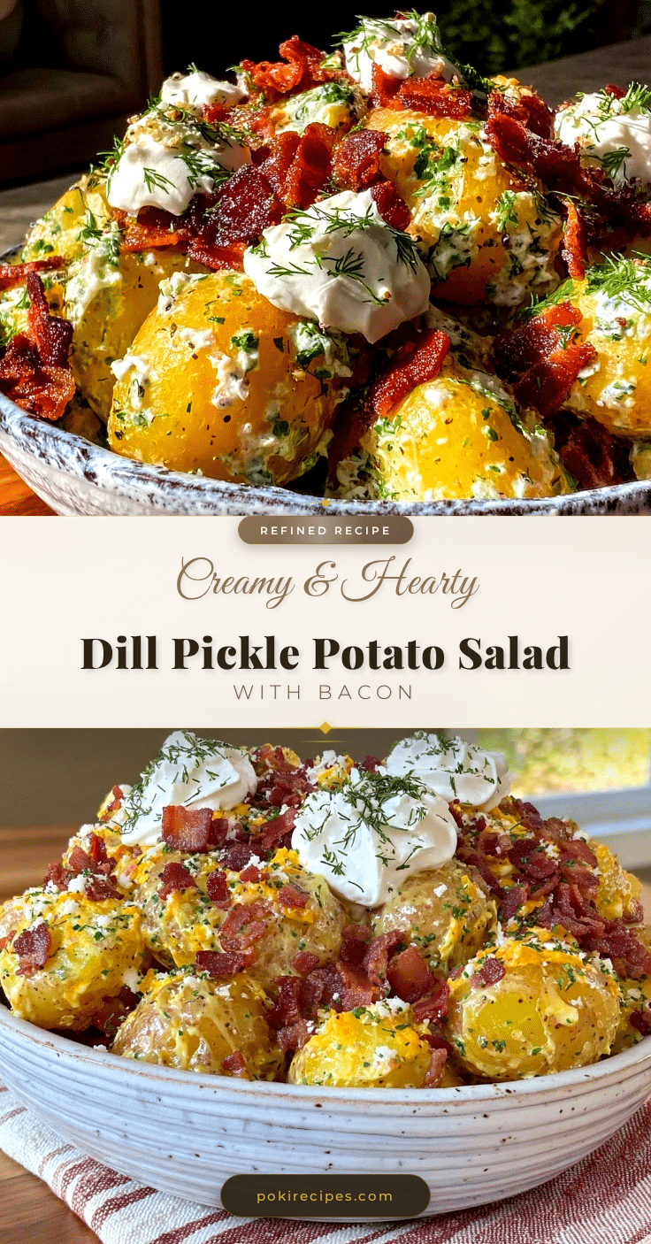 creamy dill pickle potato salad recipe