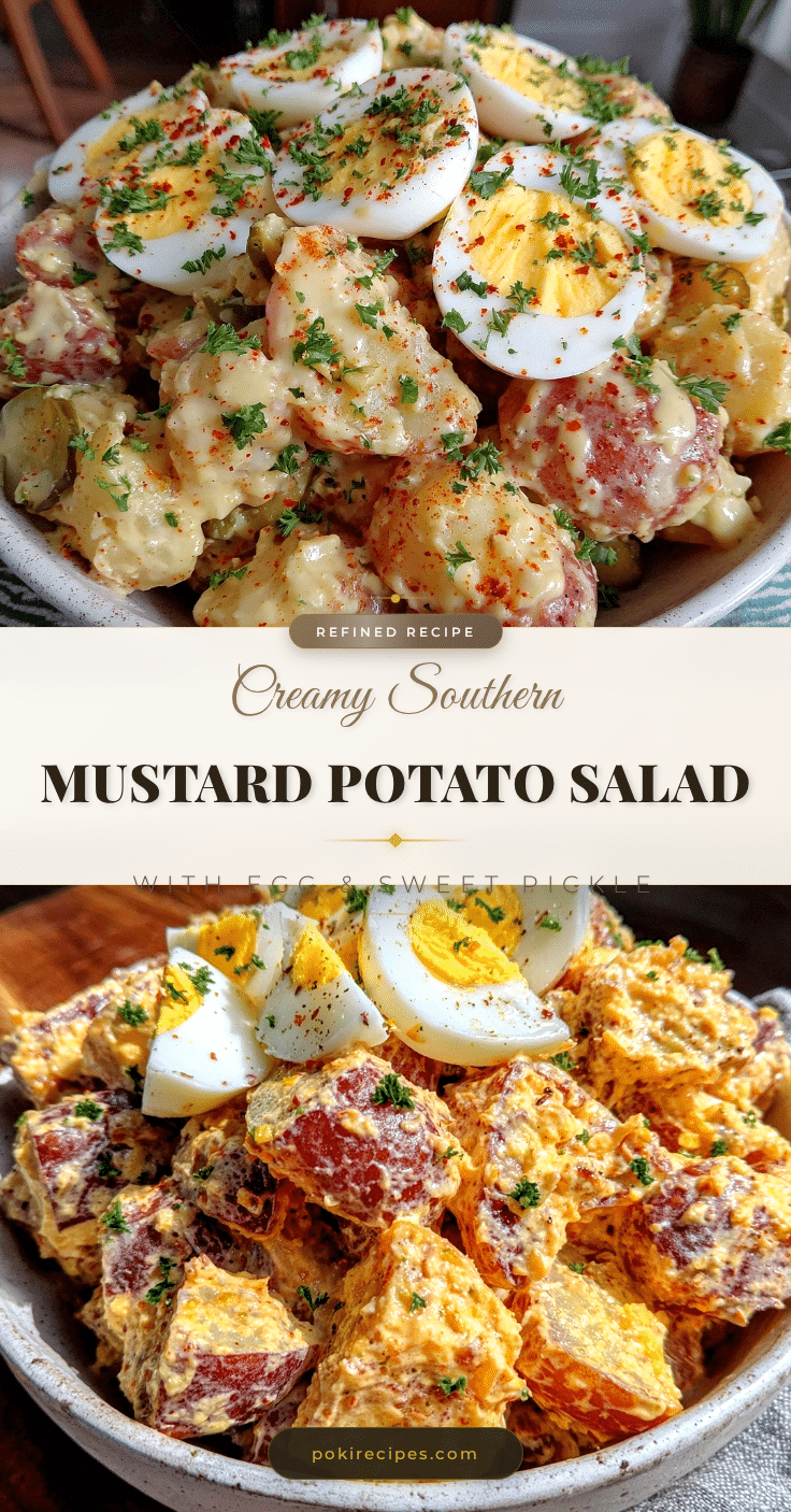 creamy southern mustard potato salad recipe