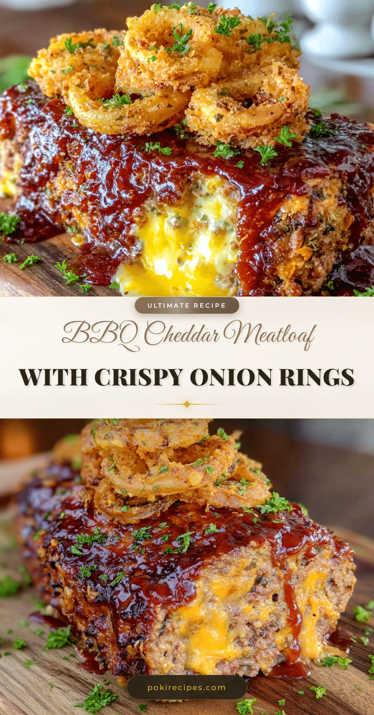 crispy bbq cheddar stuffed meatloaf recipe