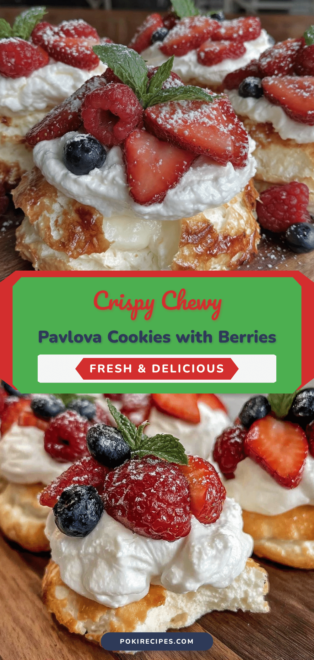 crispy chewy pavlova cookies recipe