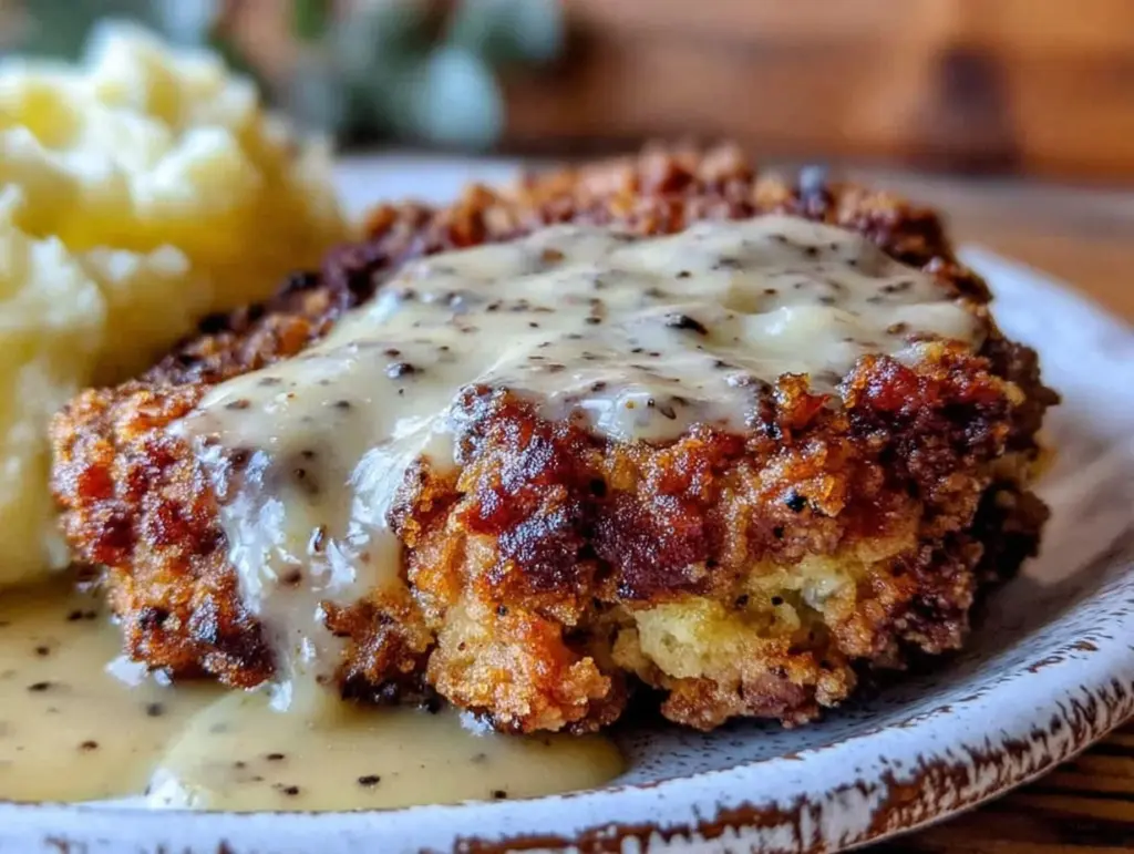 crispy chicken fried steak - featured image