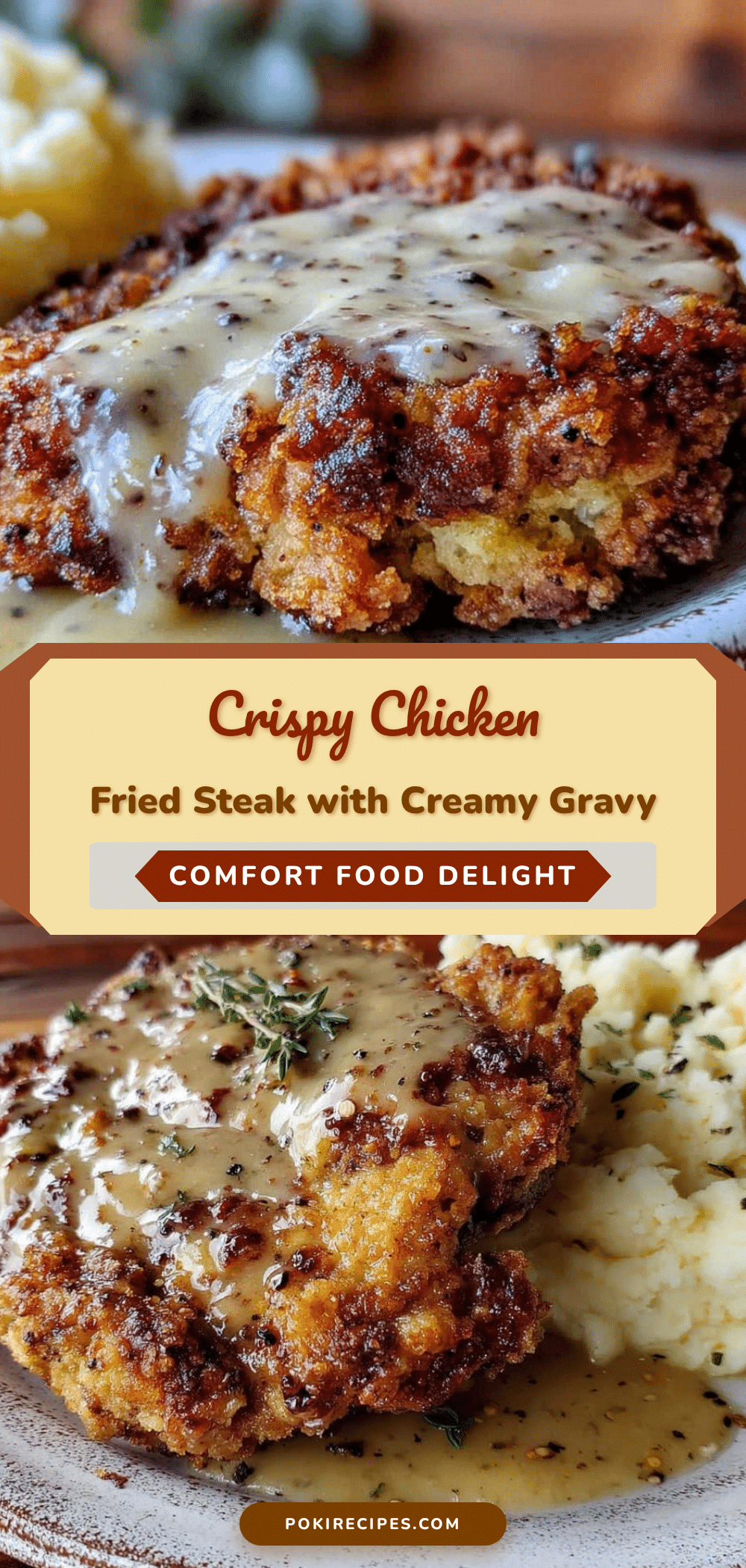 crispy chicken fried steak recipe
