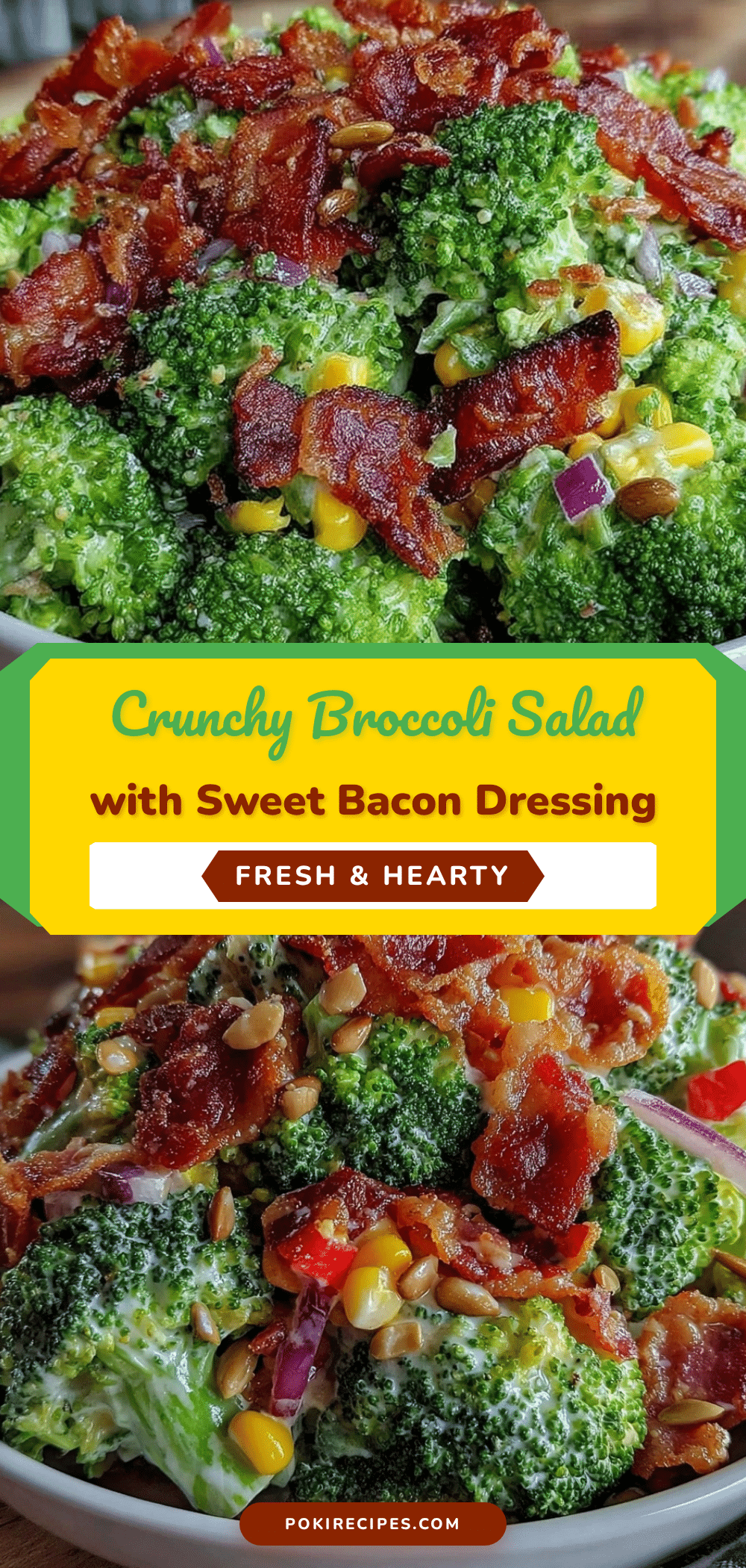 crunchy broccoli salad with bacon recipe