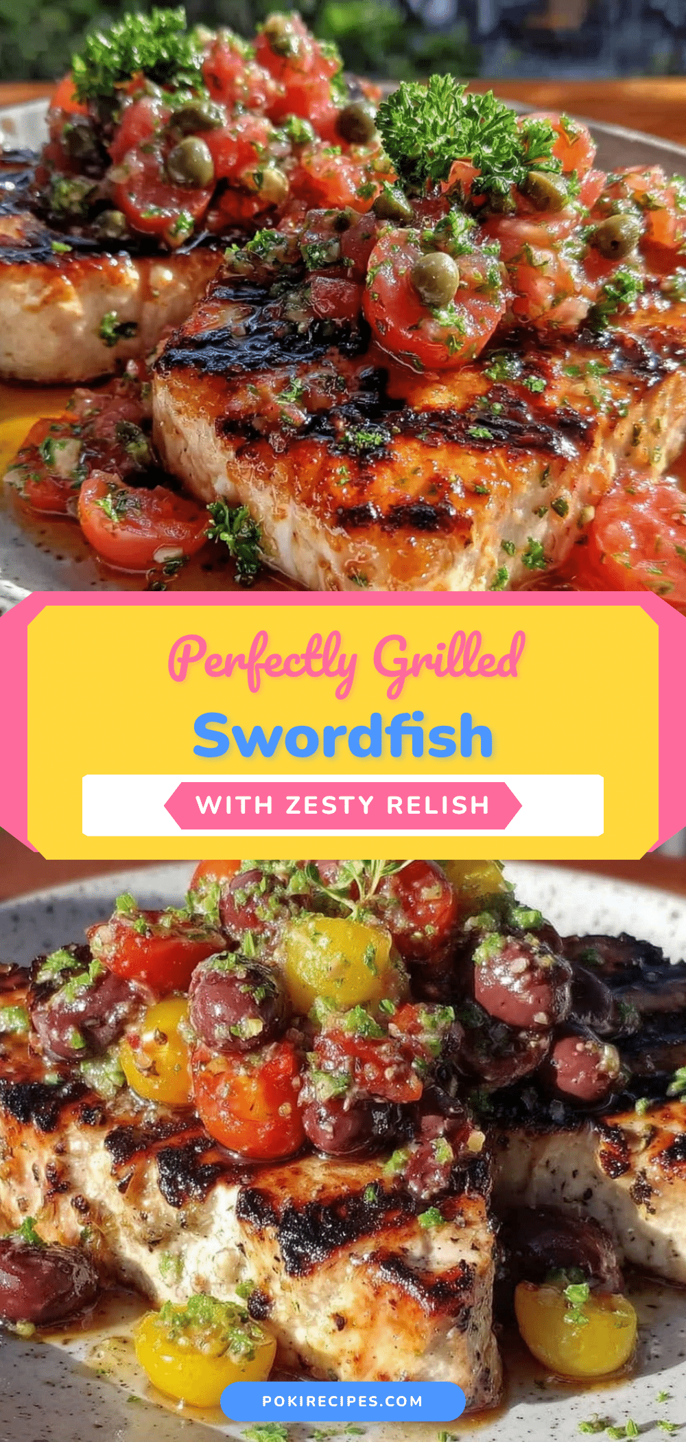 grilled swordfish steaks recipe