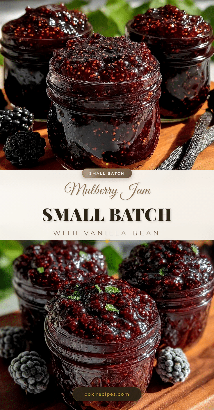 homemade mulberry jam recipe