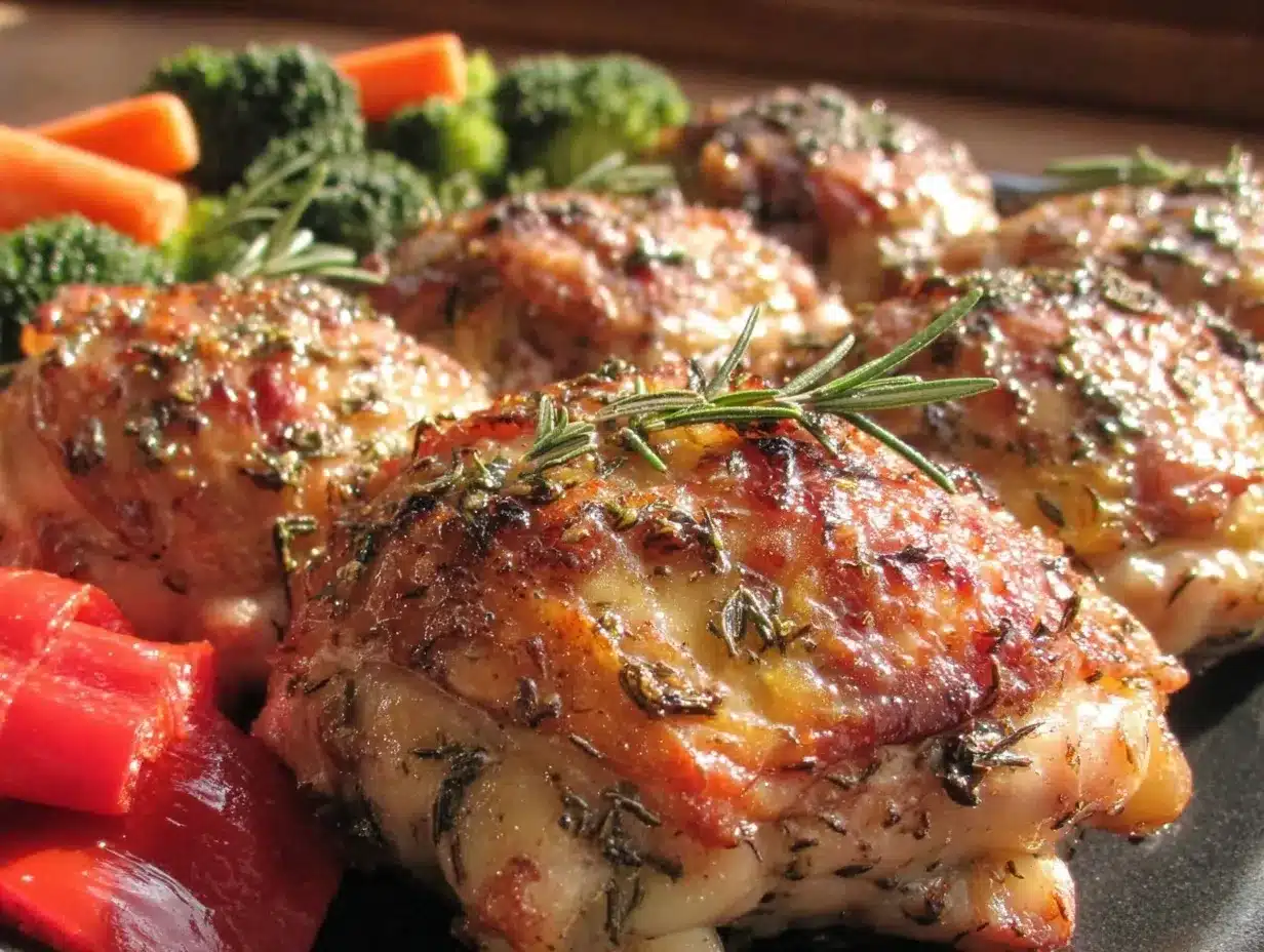 lemon herb chicken sheet pan dinner preparation steps