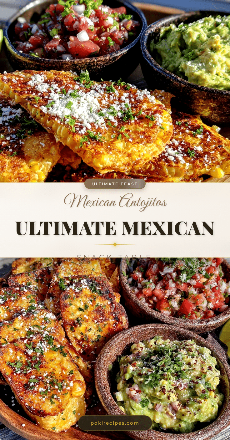 mexican antojitos snack table recipe