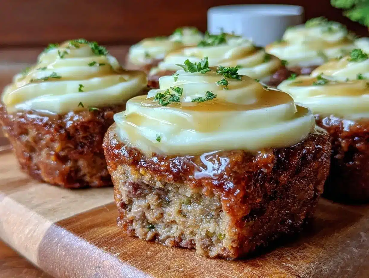 mini meatloaf muffins preparation steps