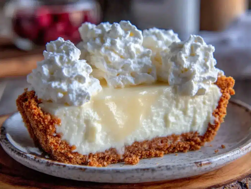 no-bake lemon icebox pie - featured image