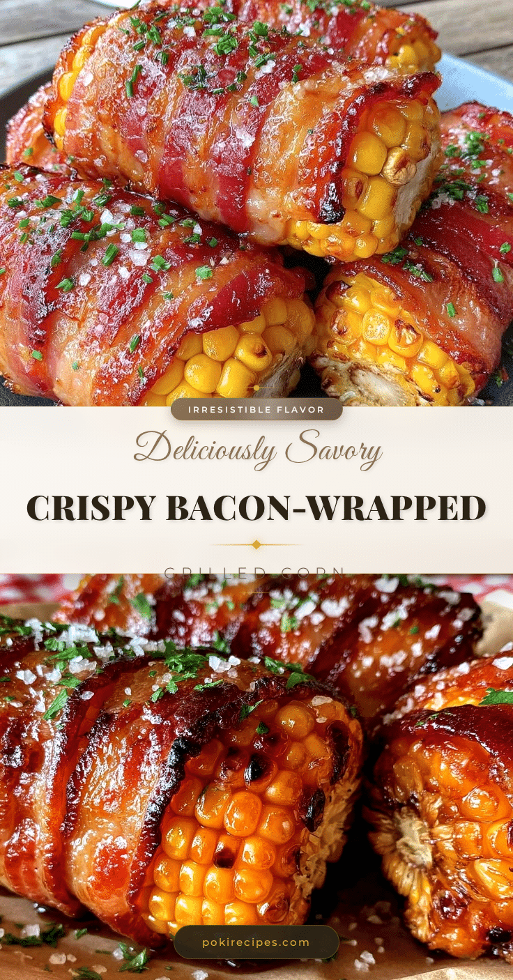 bacon-wrapped grilled corn on the cob recipe